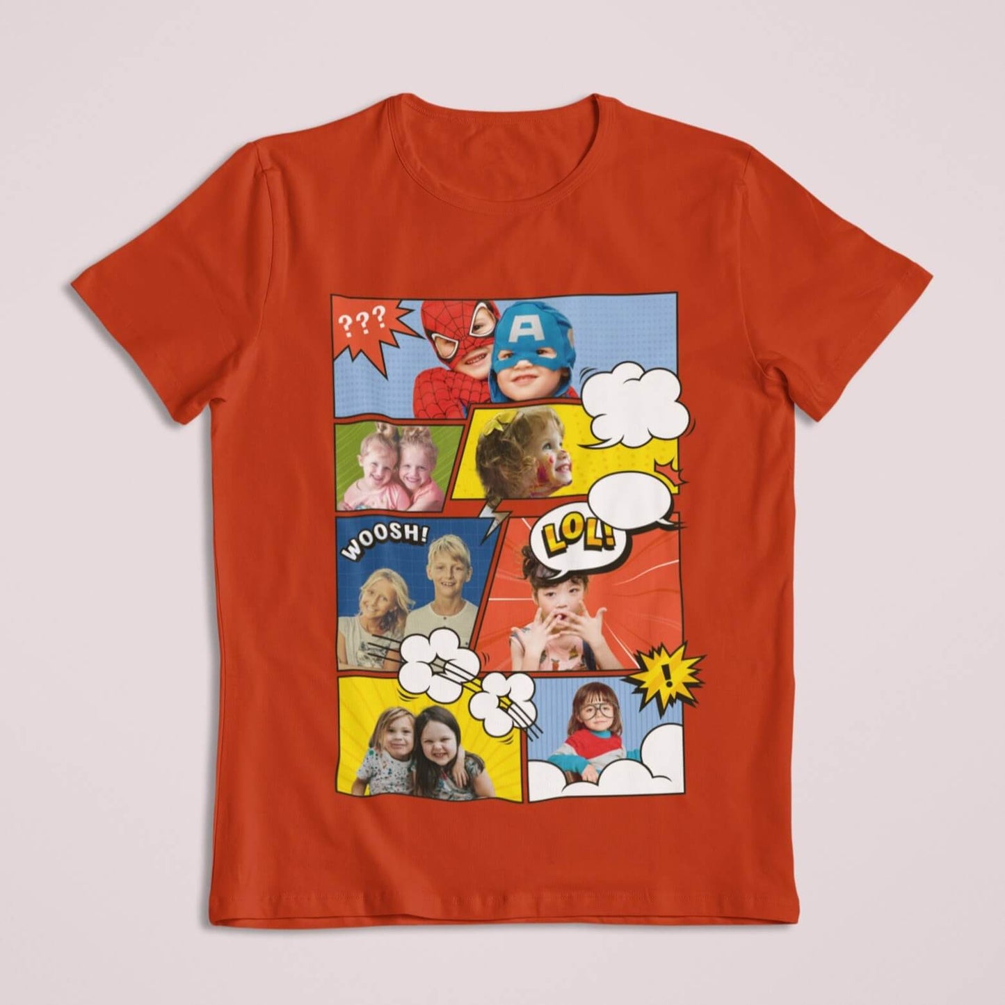Camiseta Aventura em Quadrinhos