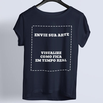 Camiseta Sua Arte Pronta Na Estampa