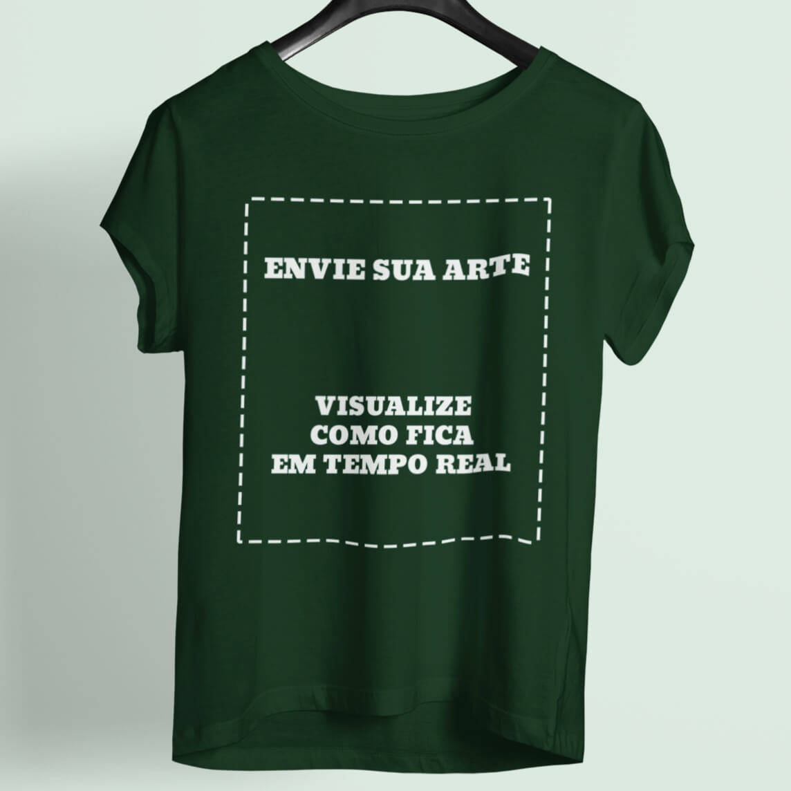Camiseta Sua Arte Pronta Na Estampa