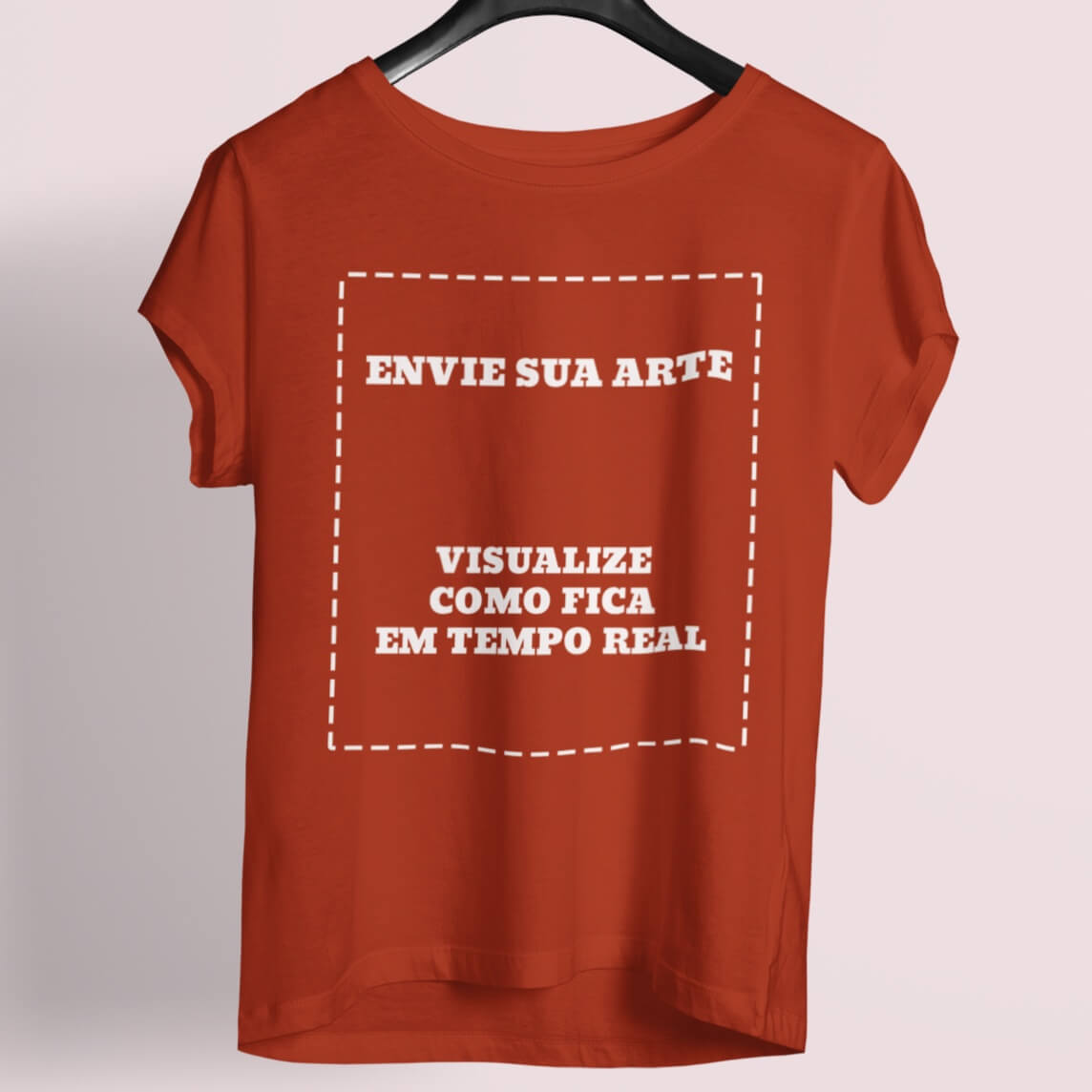 Camiseta Sua Arte Pronta Na Estampa