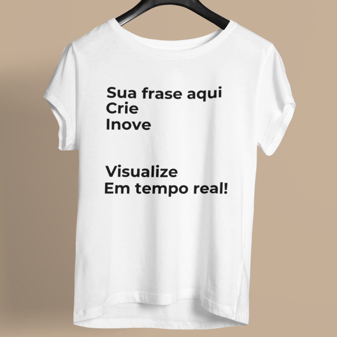 Camiseta Escreva Sua Frase