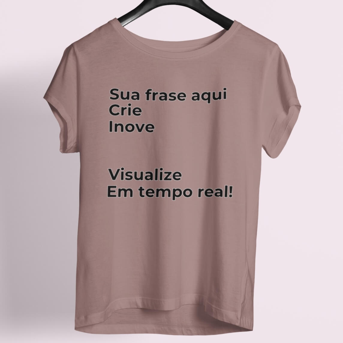 Camiseta Escreva Sua Frase