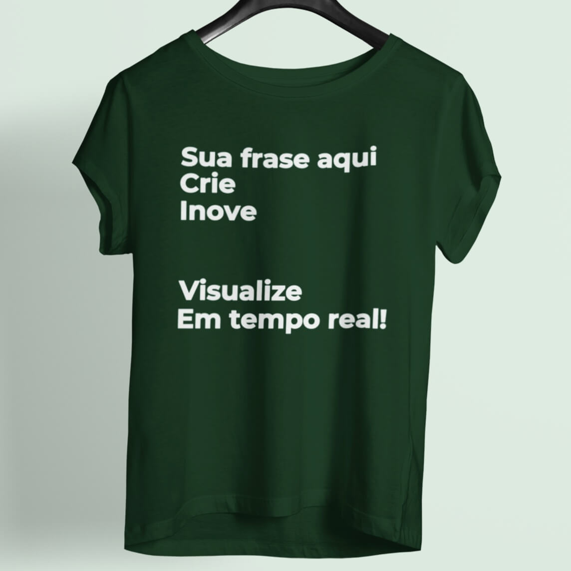 Camiseta Escreva Sua Frase