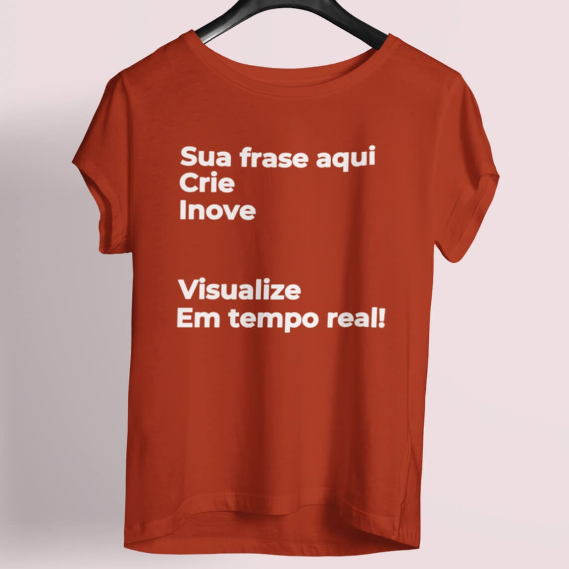 Camiseta Escreva Sua Frase