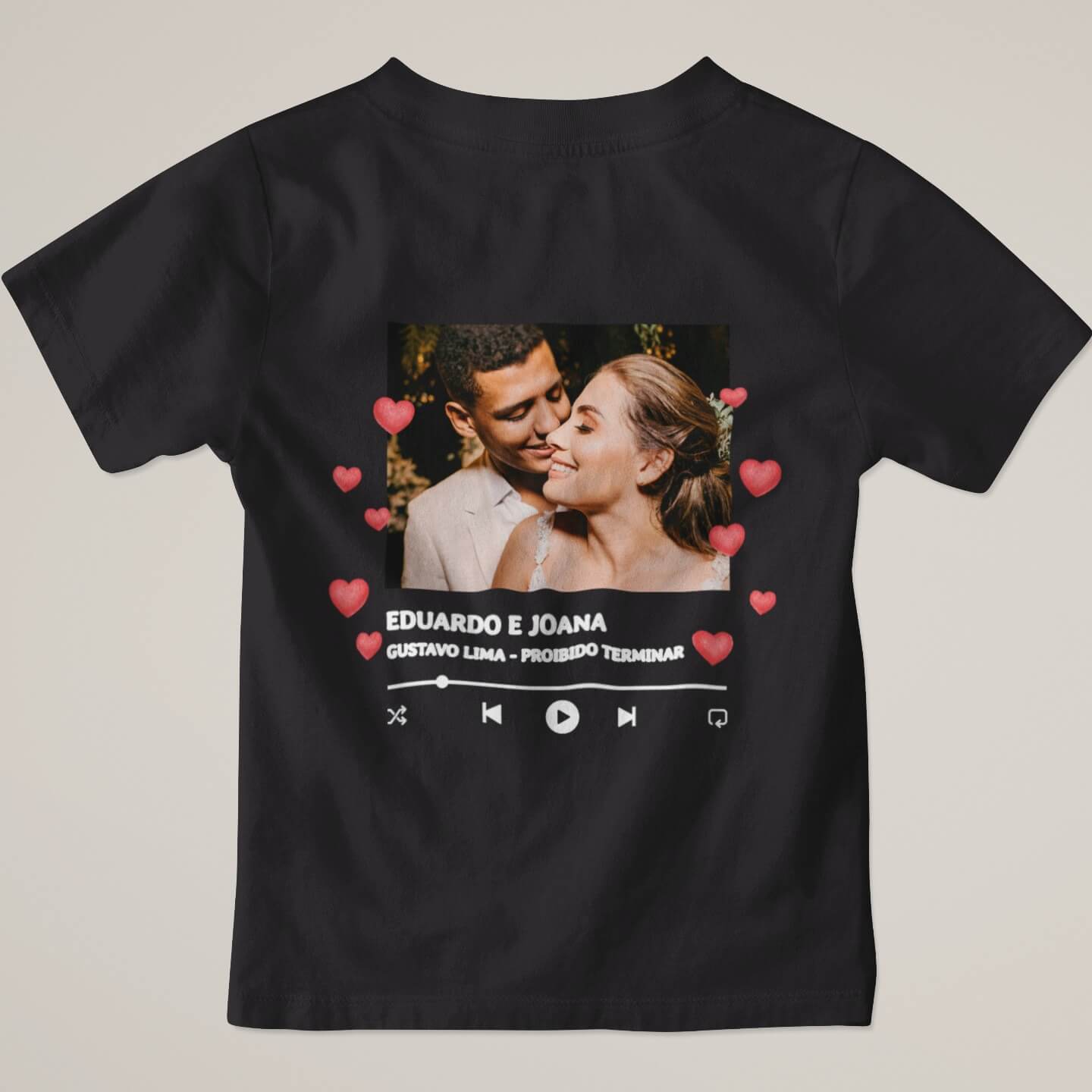 Camiseta Casal Spotify