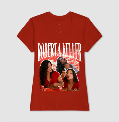 Roberta Keller Camiseta - Fonte Branca