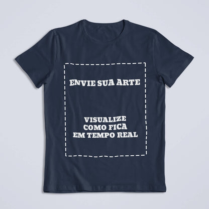 Camiseta Sua Arte Pronta Na Estampa