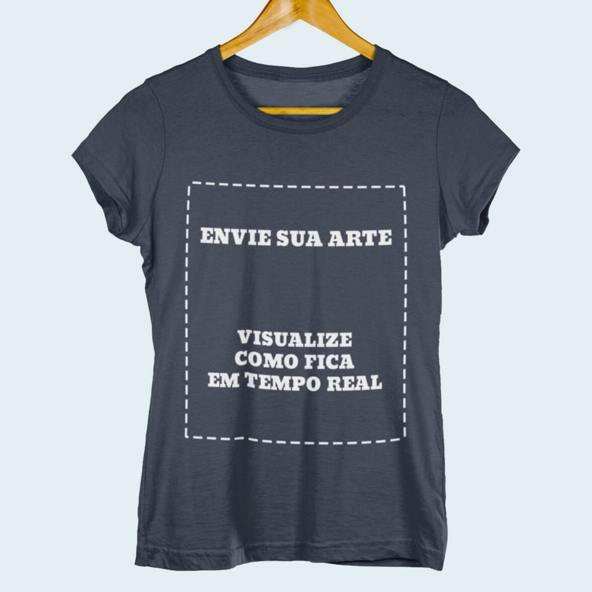 Camiseta Sua Arte Pronta Na Estampa