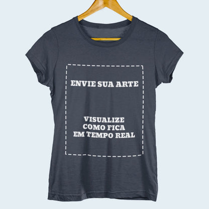 Camiseta Sua Arte Pronta Na Estampa