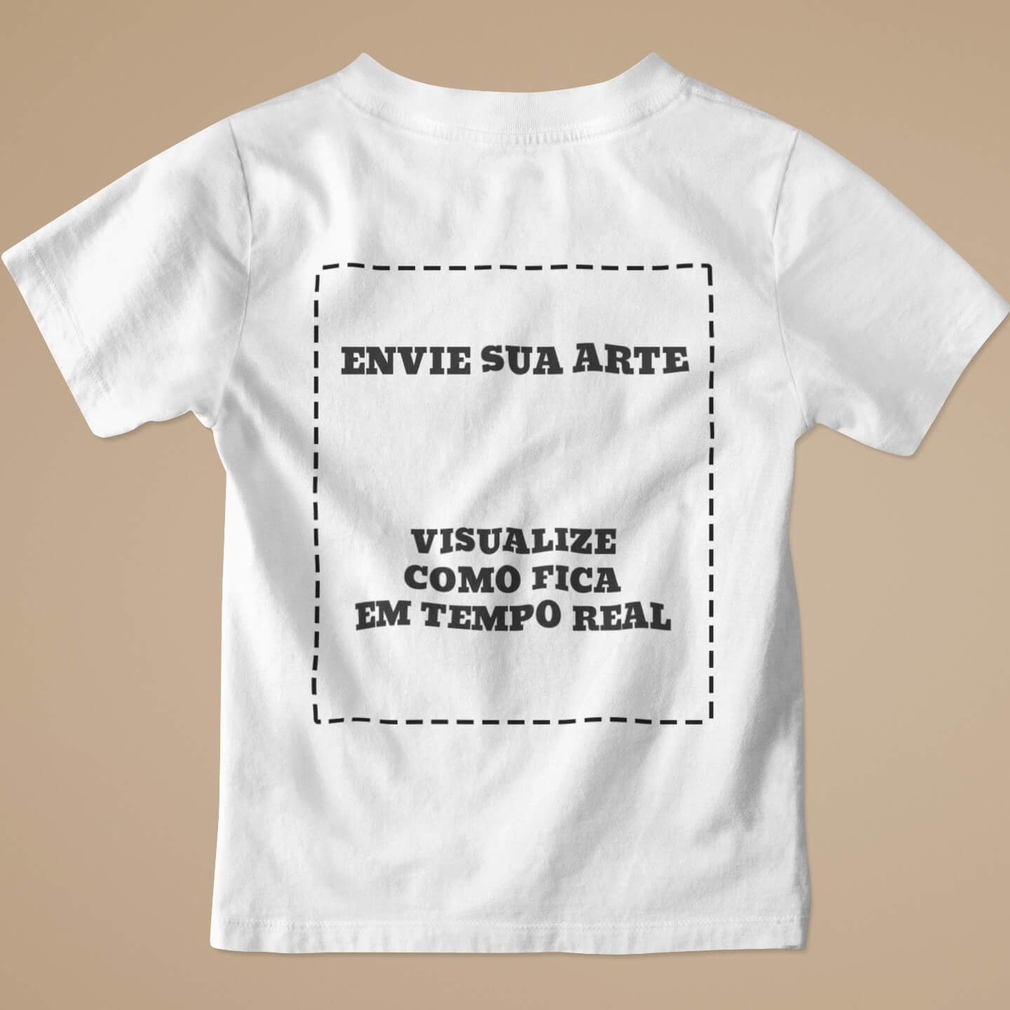 Camiseta Sua Arte Pronta Na Estampa