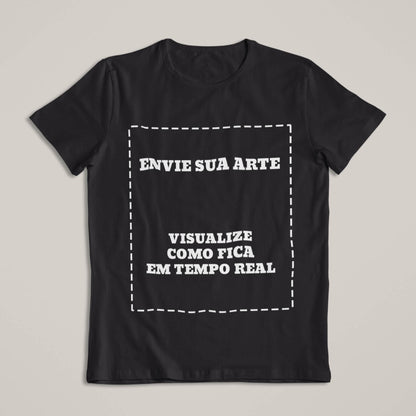 Camiseta Sua Arte Pronta Na Estampa