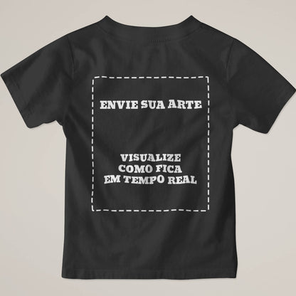 Camiseta Sua Arte Pronta Na Estampa