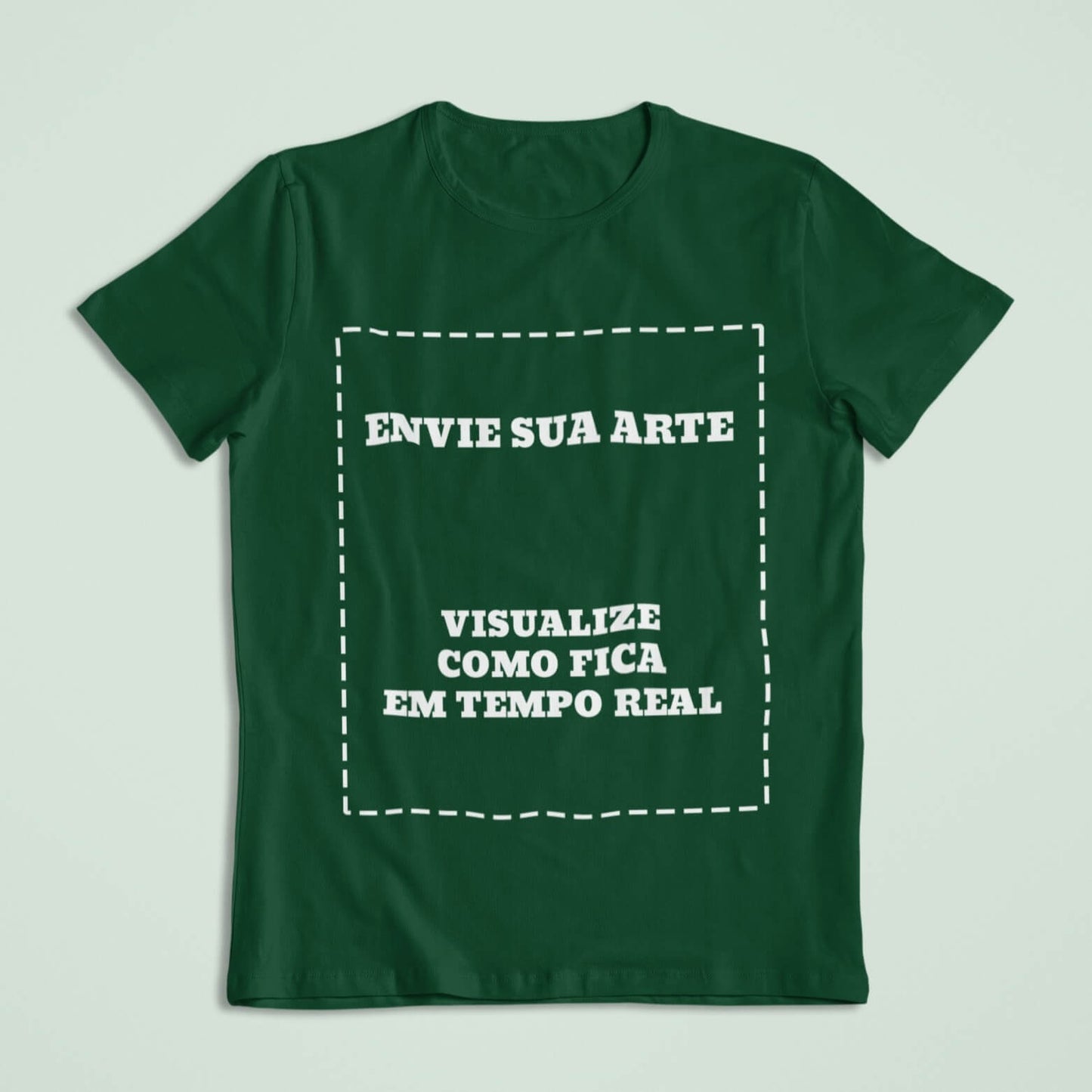 Camiseta Sua Arte Pronta Na Estampa