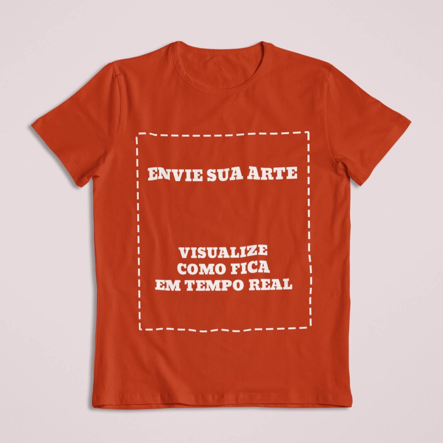 Camiseta Sua Arte Pronta Na Estampa