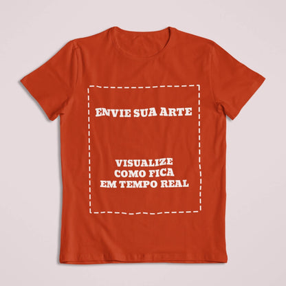 Camiseta Sua Arte Pronta Na Estampa