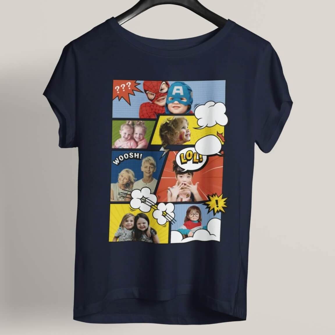 Camiseta Aventura em Quadrinhos