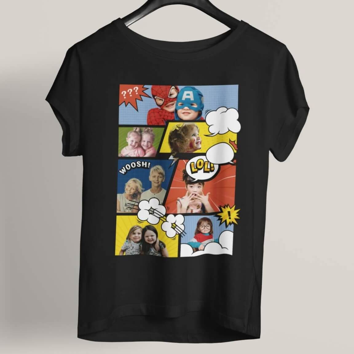 Camiseta Aventura em Quadrinhos