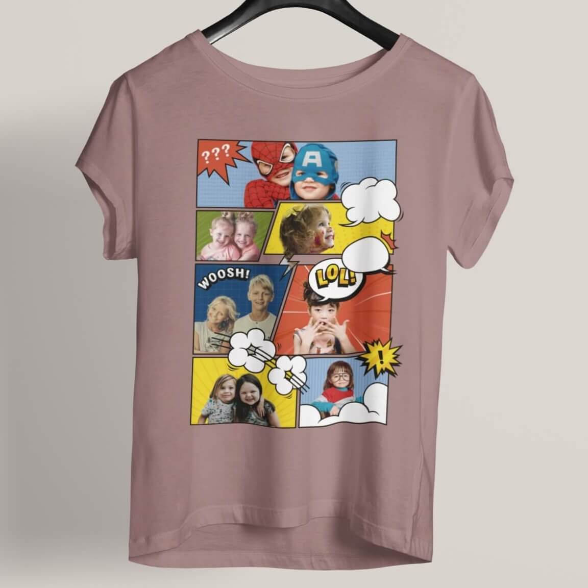 Camiseta Aventura em Quadrinhos