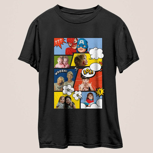 Camiseta Aventura em Quadrinhos