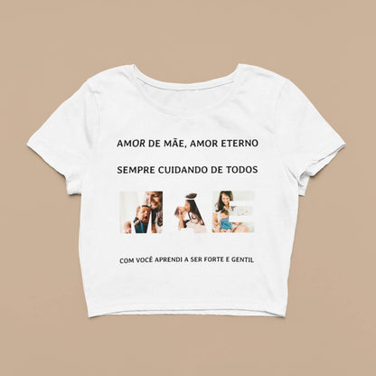 Cropped Amor de Mãe, Amor Eterno