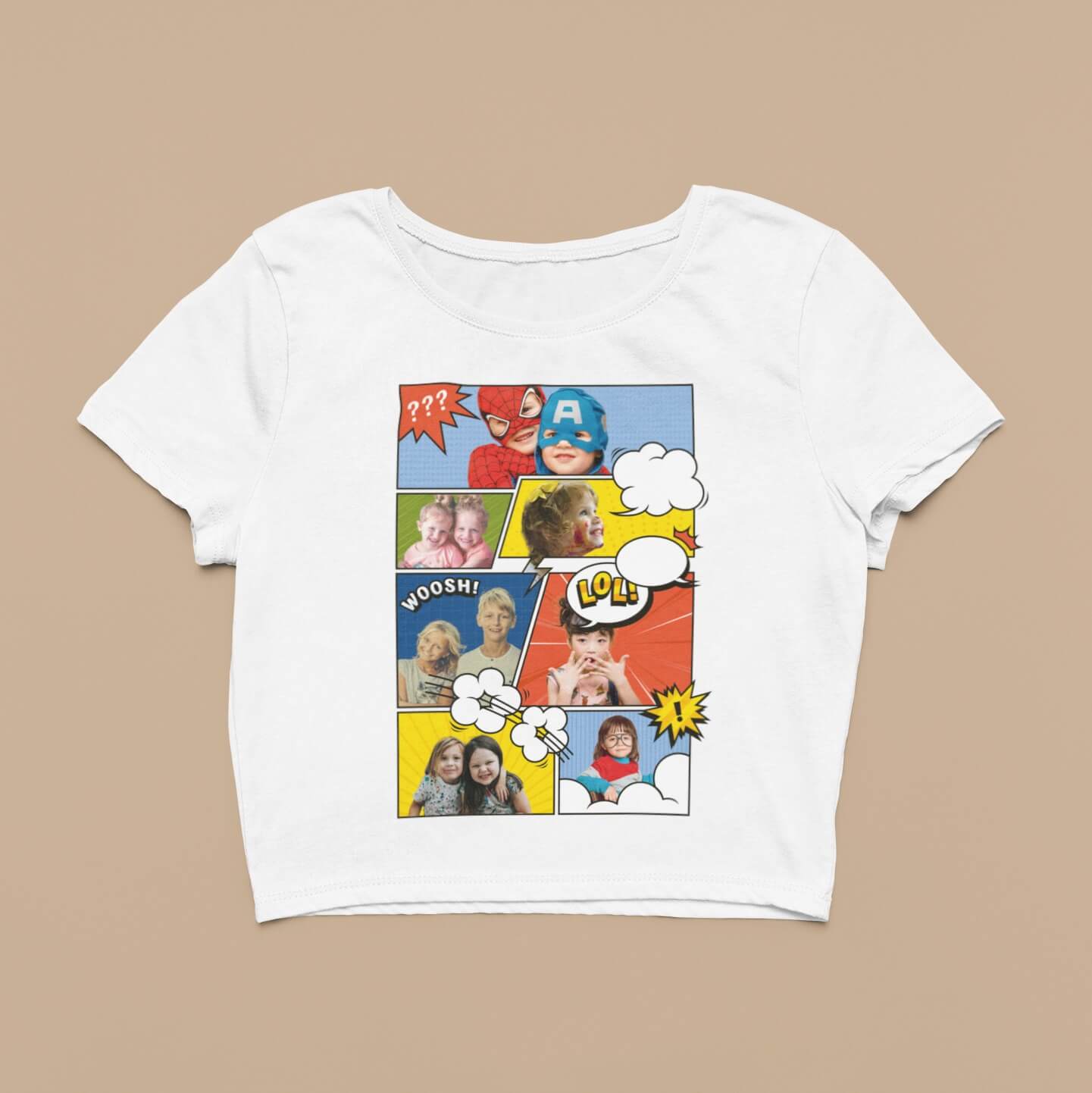 Cropped Aventura em Quadrinhos