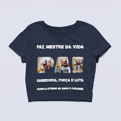 Cropped Pai, Mestre da Vida
