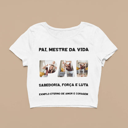 Cropped Pai, Mestre da Vida