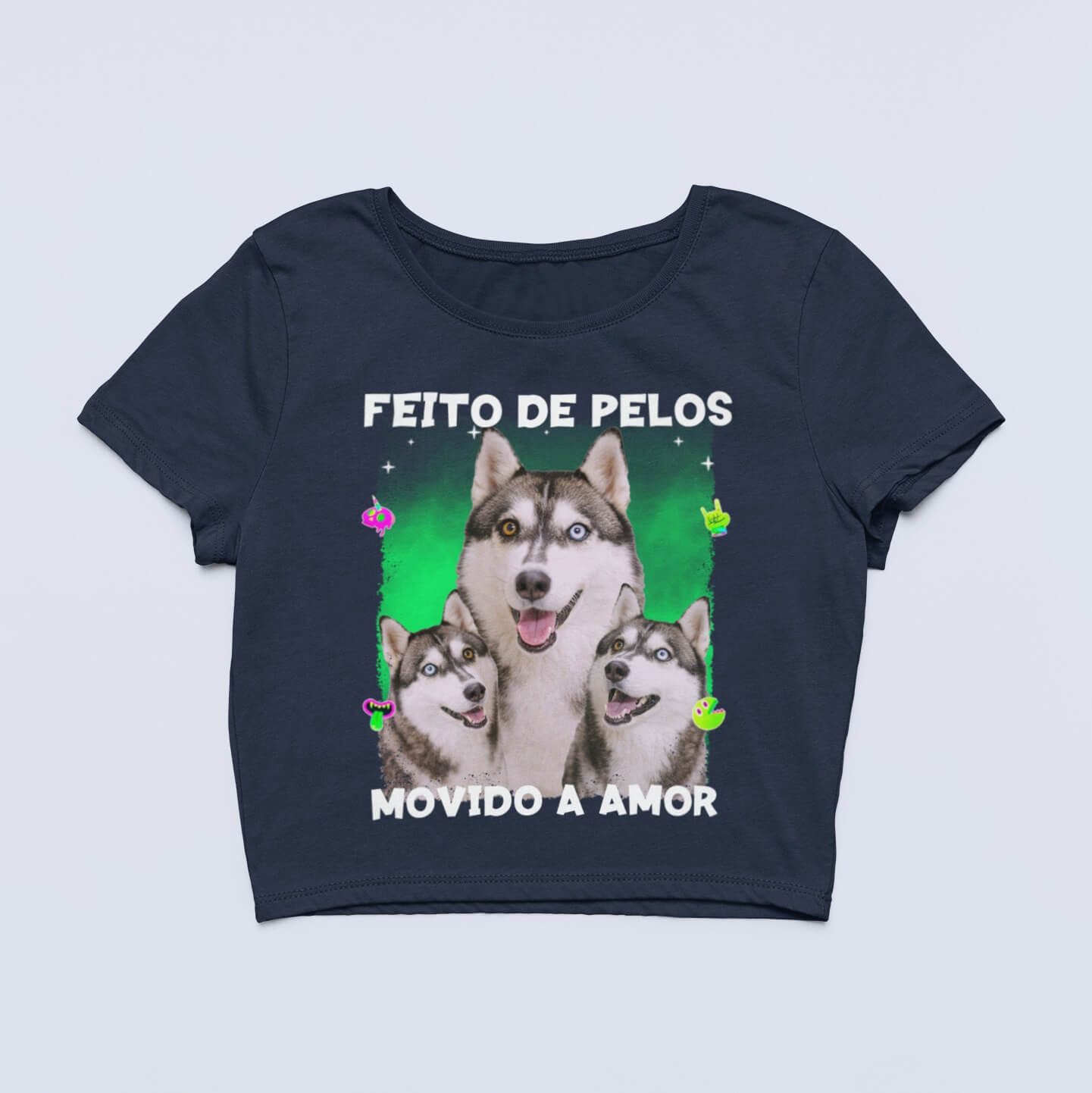 Cropped Pelos & Amor