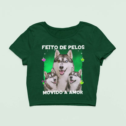 Cropped Pelos & Amor