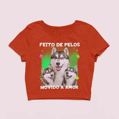 Cropped Pelos & Amor