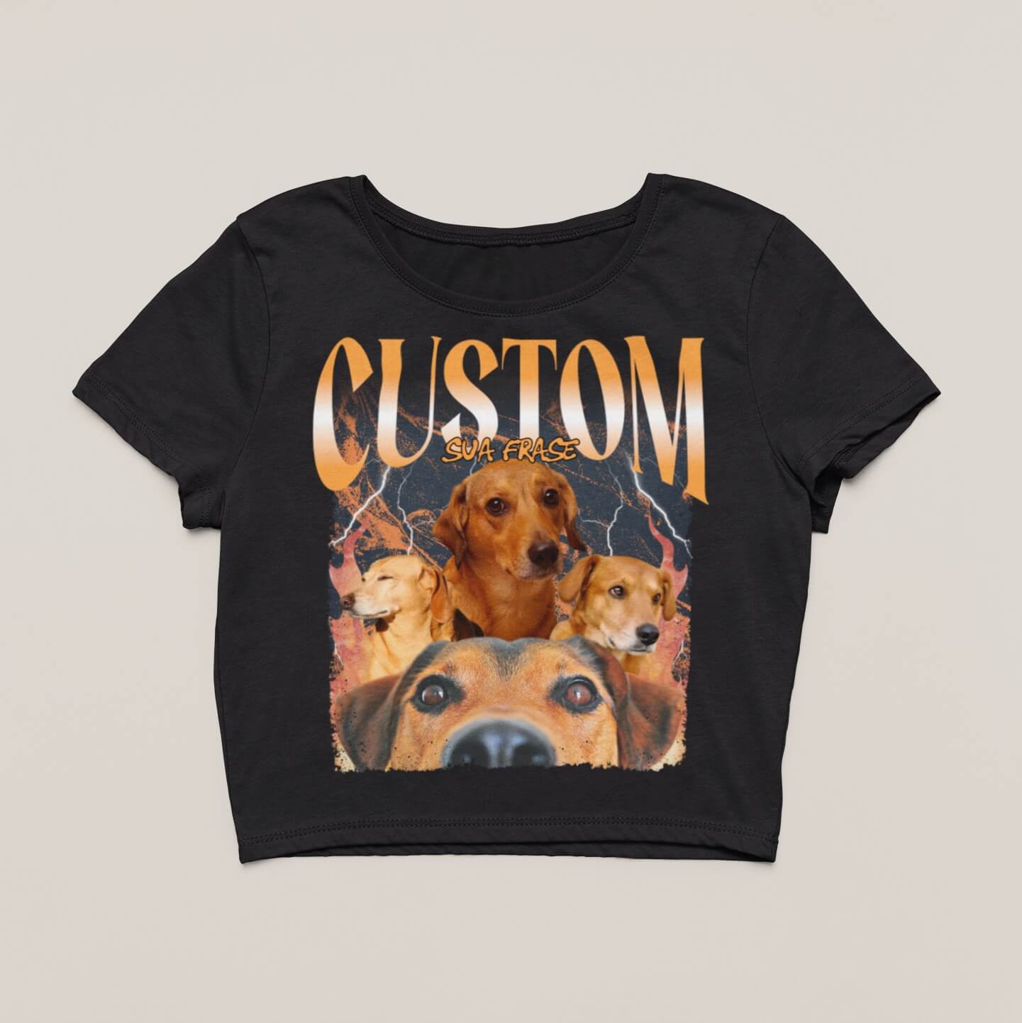 Cropped Bootleg Olympus - Dog