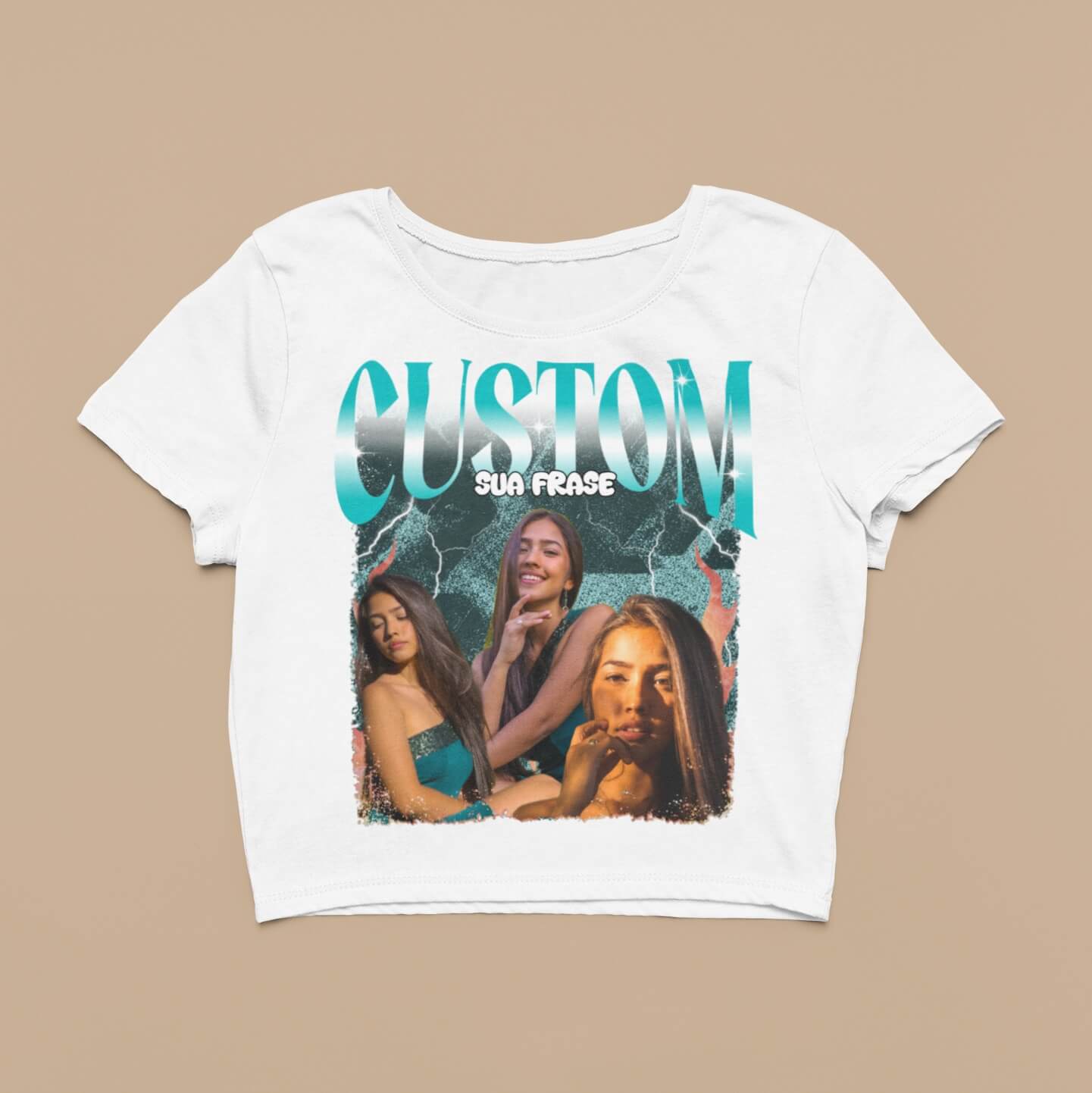 Cropped Bootleg Olympus - Girl