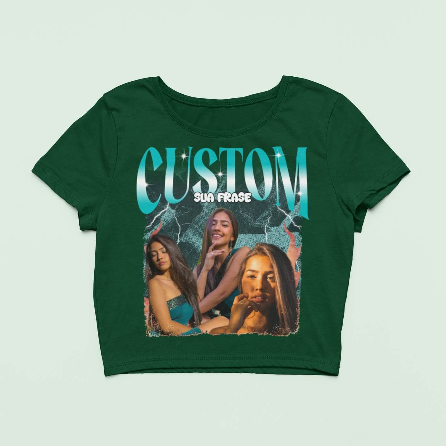 Cropped Bootleg Olympus - Girl