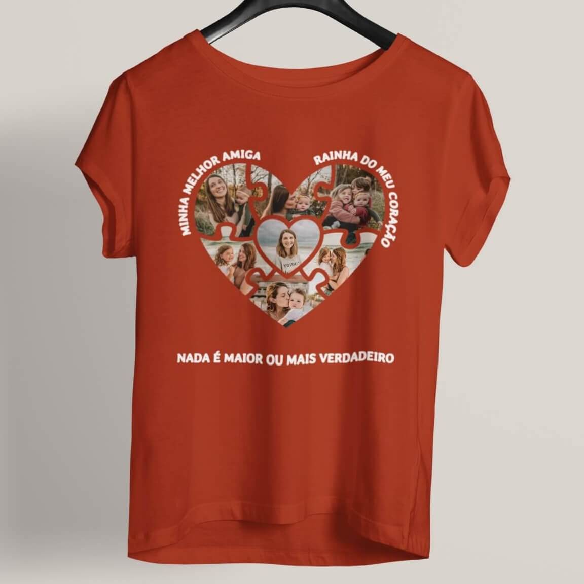 Camiseta Mamãe Nada é Maior ou mais Verdadeiro