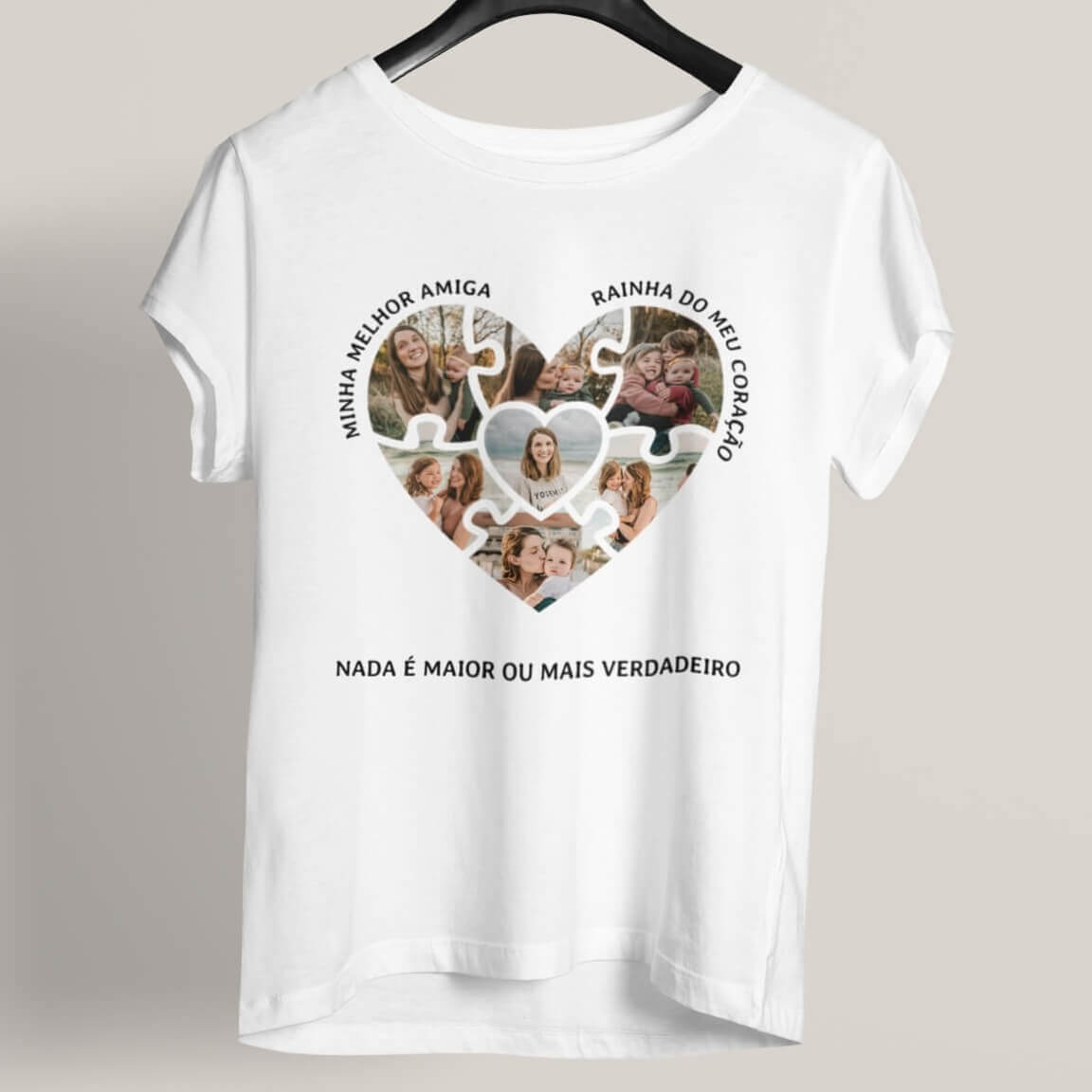 Camiseta Mamãe Nada é Maior ou mais Verdadeiro