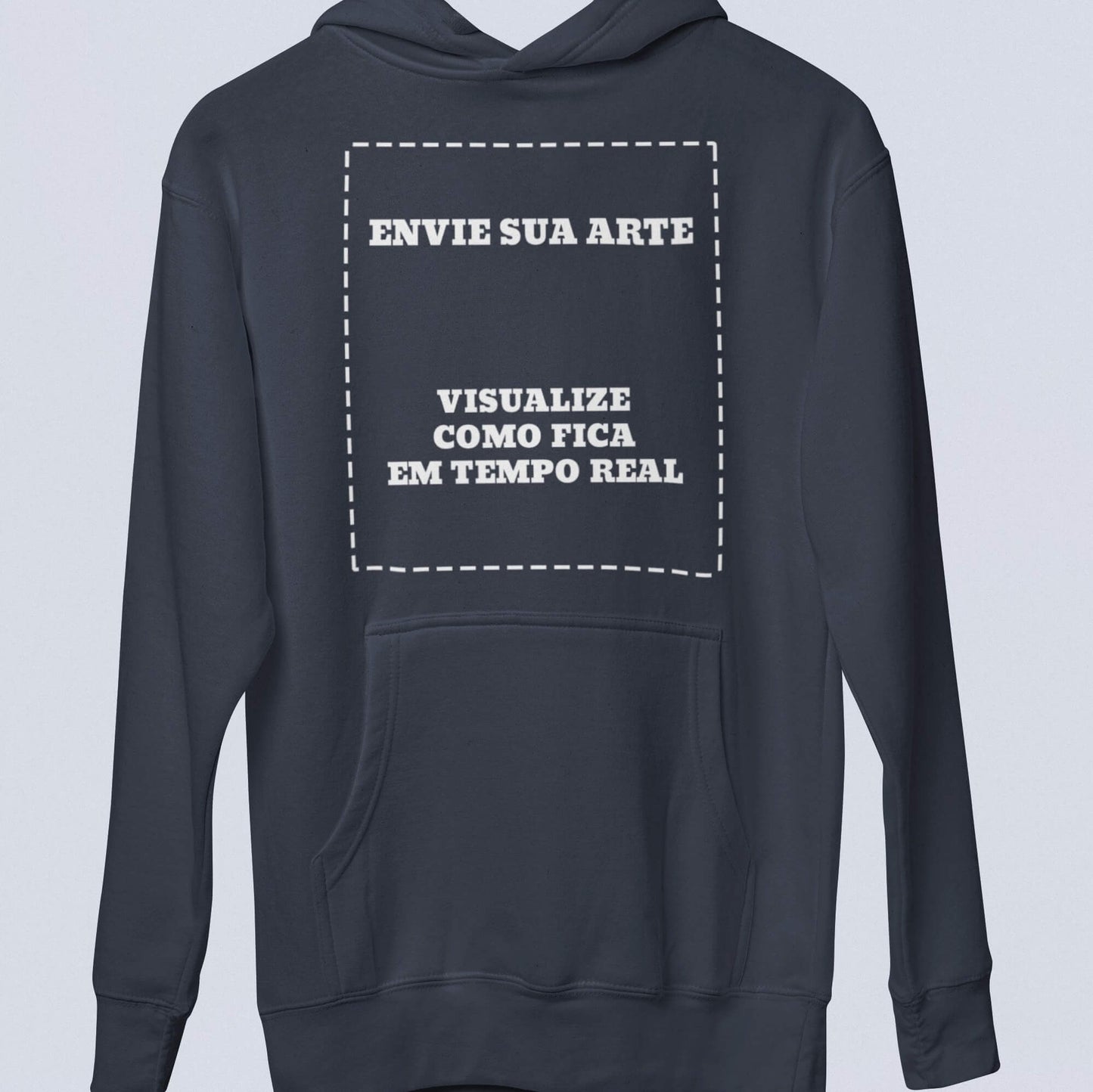 Moletom Sua Arte Pronta Na Estampa