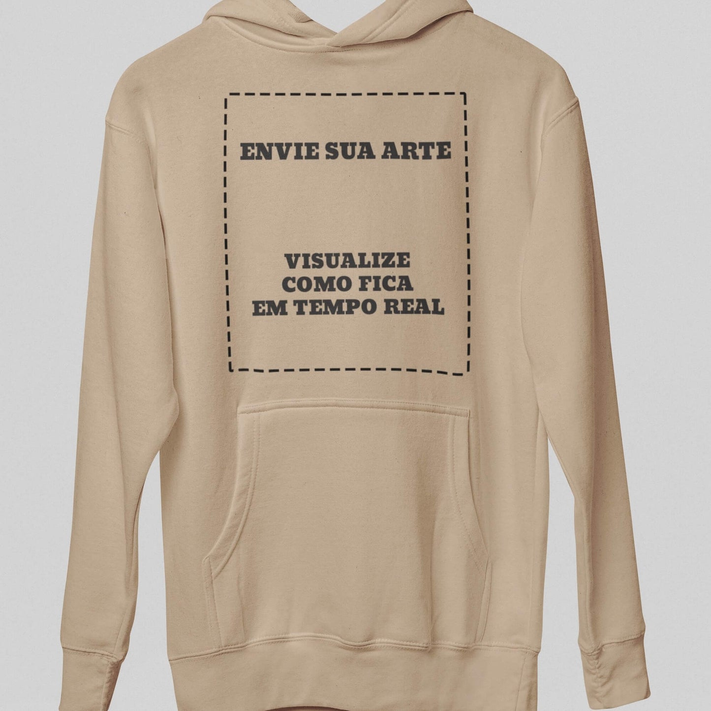 Moletom Sua Arte Pronta Na Estampa