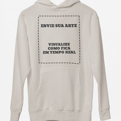 Moletom Sua Arte Pronta Na Estampa