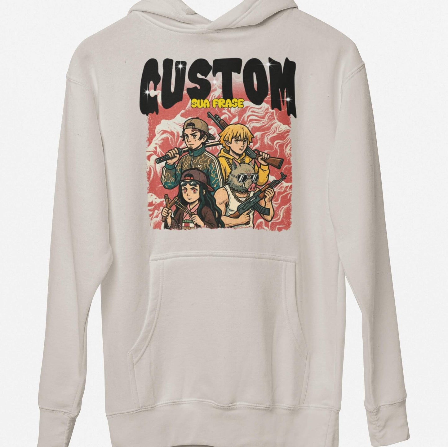 Moletom Bootleg Olympus - Anime