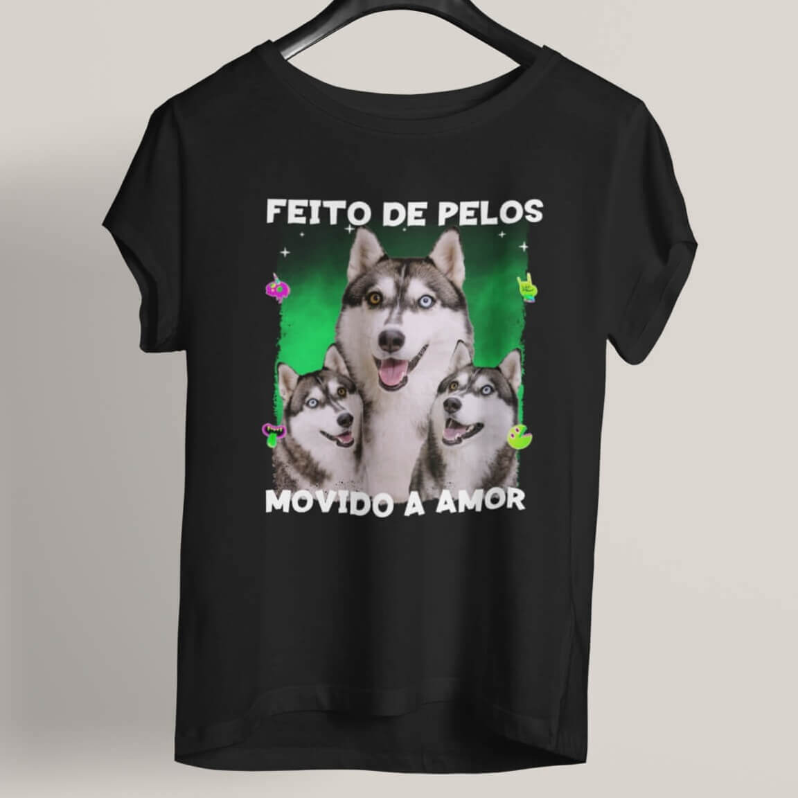 Camiseta Pelos & Amor