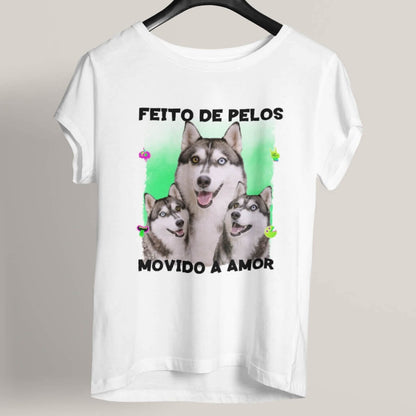 Camiseta Pelos & Amor