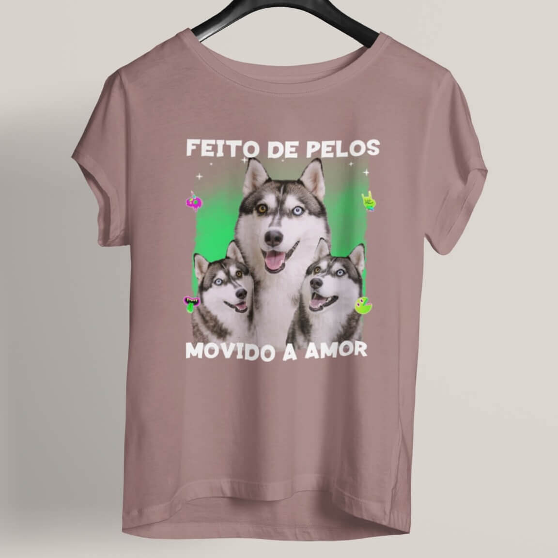 Camiseta Pelos & Amor