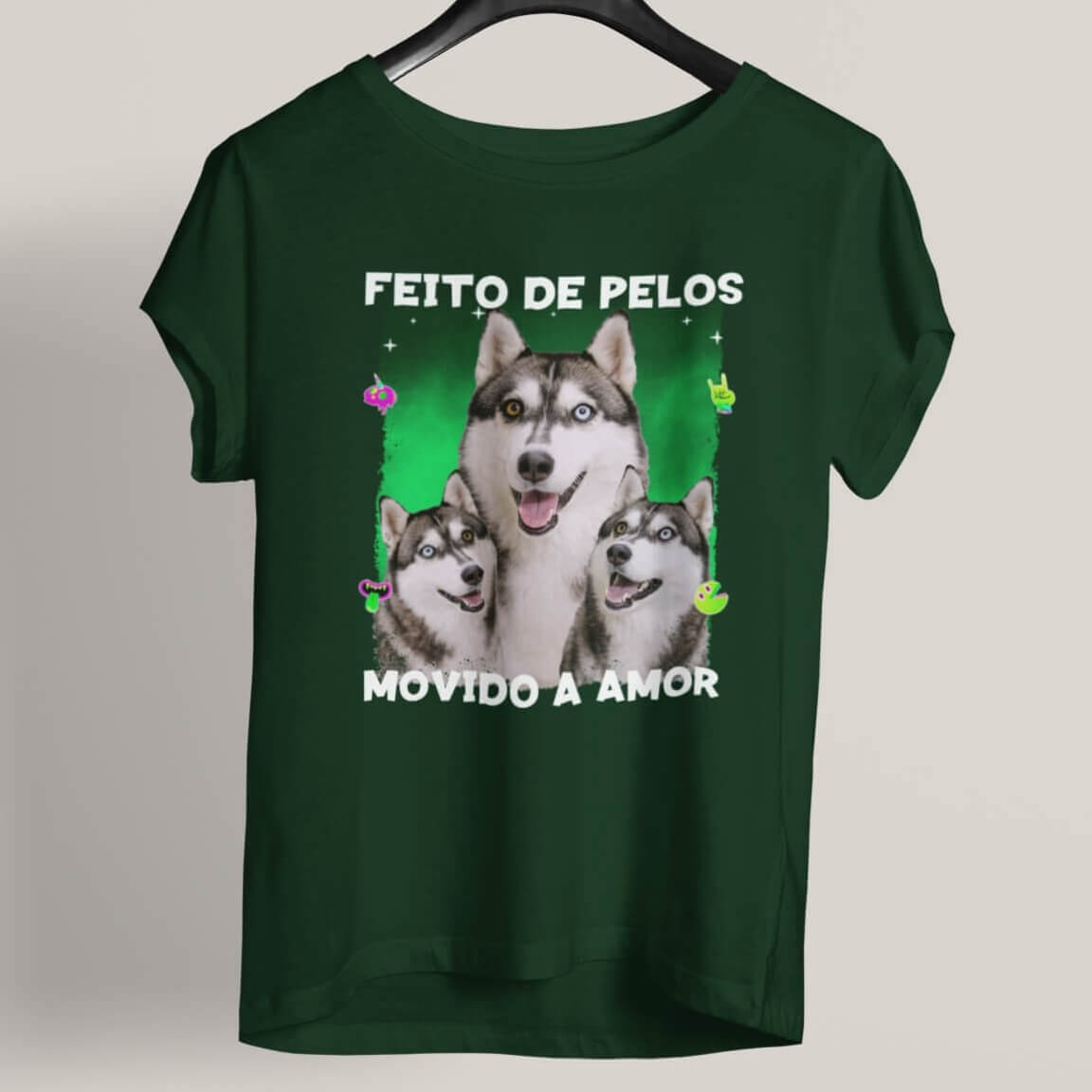 Camiseta Pelos & Amor