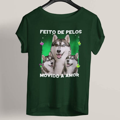 Camiseta Pelos & Amor