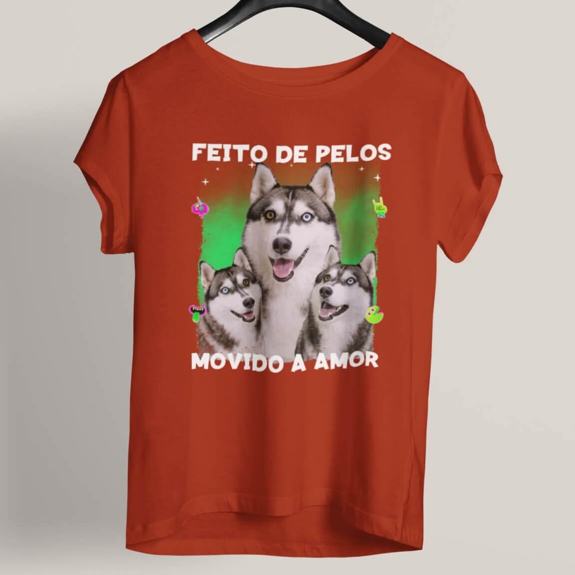 Camiseta Pelos & Amor