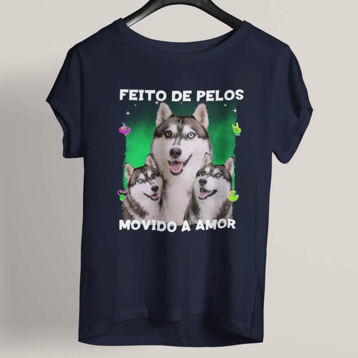 Camiseta Pelos & Amor