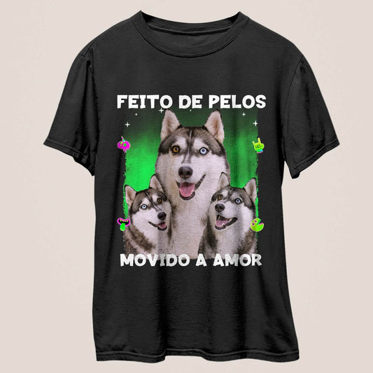 Camiseta Pelos & Amor