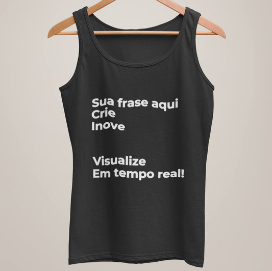 Regata Escreva Sua Frase