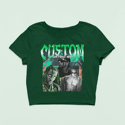 Cropped Bootleg Olympus - Artista